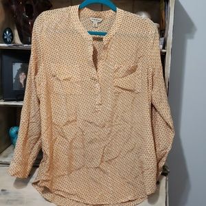 🍀Lucky Brand silk Top